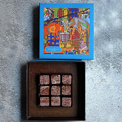 Jimmy Art Ganache ブルーボックス (9個入り)